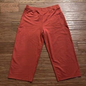 Nike Yoga Luxe Women's Cropped Fleece Pants Size M